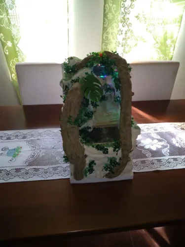 Fonte cascata de mesa