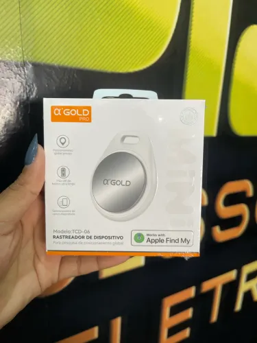 Rastreador Localizador Smart GPS Bluetooth - Chaveiro Antiperda para Celular, Chaves, Pets
