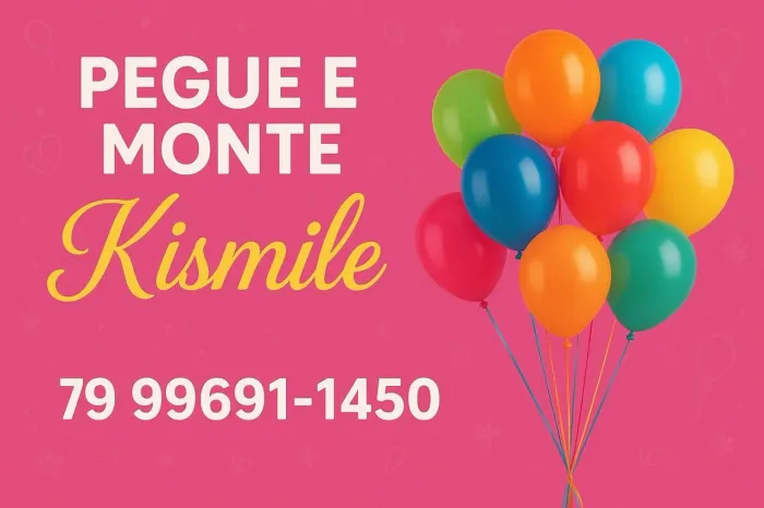 Pegue e Monte para sua festinha