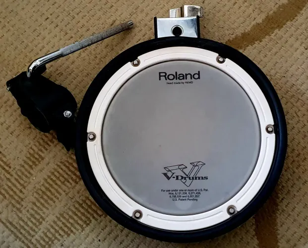 Pad bateria eletrônica Roland PDX-8 Mesh Head com Clamp + Holder