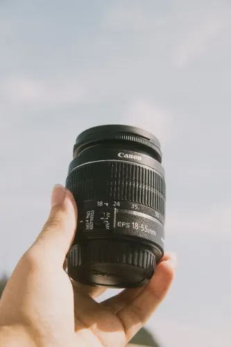 Lente Canon EFS 18-55mm