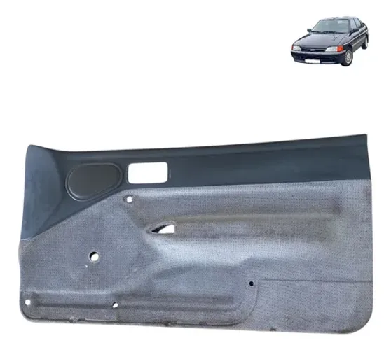 Forro Porta Dianteira Lado Direito Escort Xr3 Sapao 1993 Cinza