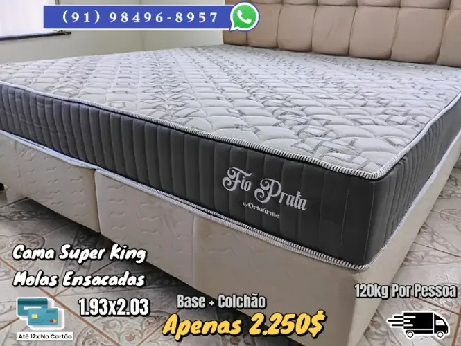 CAMA SUPER KING PROMOÇÃO