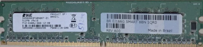 Memória RAM SMART - SG5643FG8N6KF - Z1