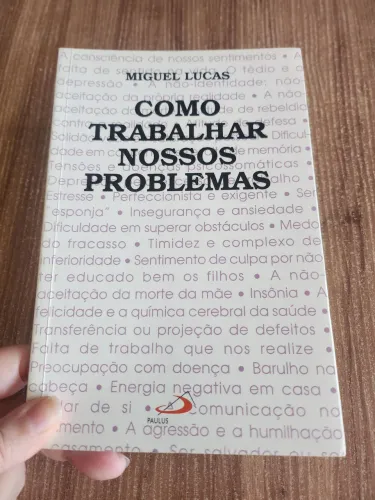 Livro como trabalhar nossos problemas