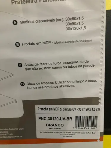 Prateleiras marca Spaceo