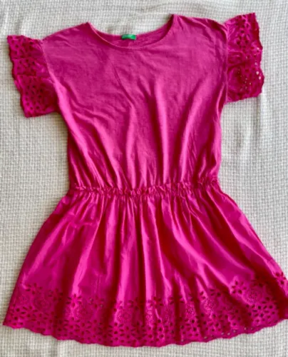 Vestido infantil Benetton 8/9 anos