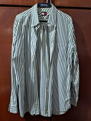 Camisa Tommy Hilfiger Listrada Masculina