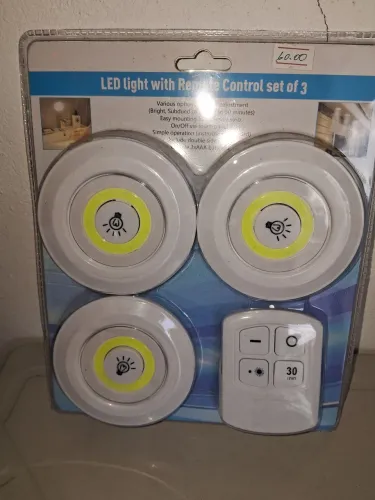 Lâmpadas Led controle  remoto 
