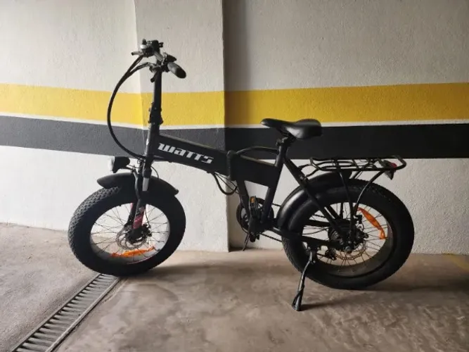 Bicicleta elétrica Watts BW3 (pouco usada)