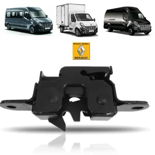Fechadura do Capô Original Renault Master 2014 2015 2016 2017 2018 2019 2020