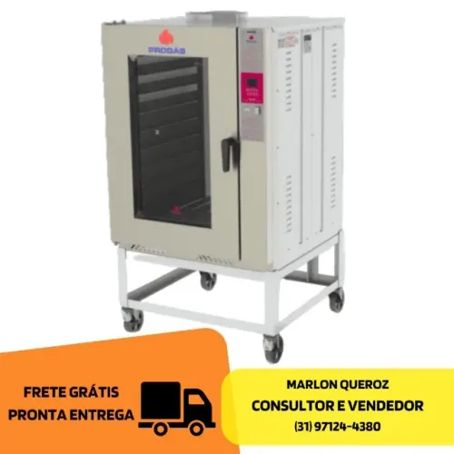 Forno 8 Esteiras Elétrico Turbo Progas