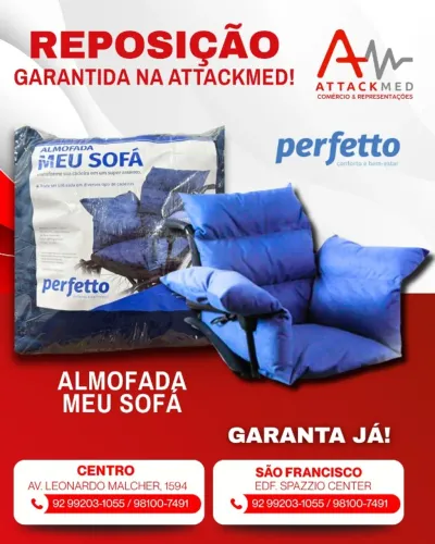 Almofada Meu Sofá Para Cadeira De Rodas C/ Assento Perfetto