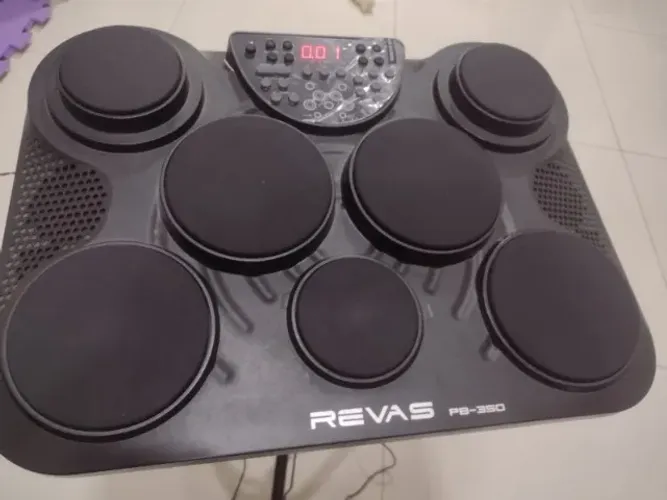 Bateria eletrônica Revas PB 350 Completa