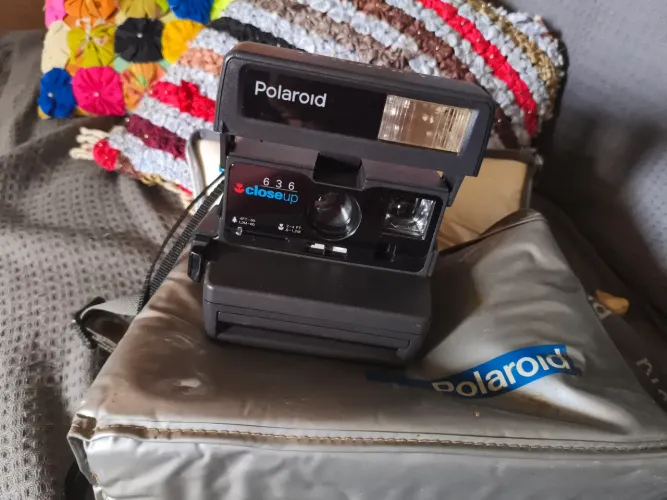 máquina Polaroid 