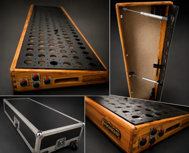 Pedalboard Hands Case: Espaço e Proteção para Seus Efeitos