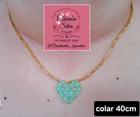 Colar 40cm em promoção R$:7,99(cada)