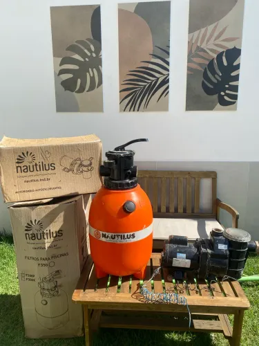 Kit filtro e bomba piscina NAUTILUS