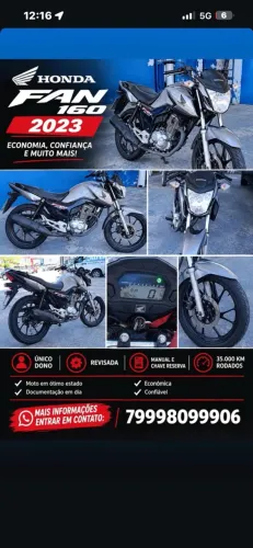 Honda CG 160 FAN Flex 2023