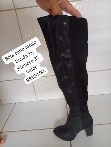 Bota cano longo - Feminina