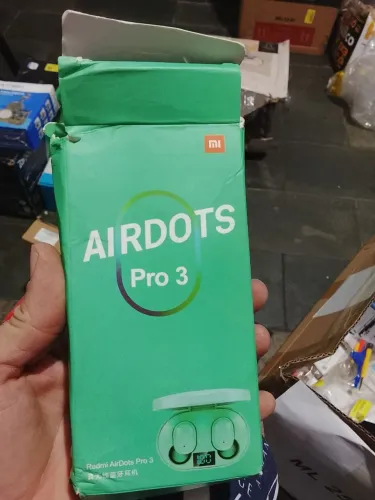 Fone Bluetooth tws airdots pro 3 com visor de bateria