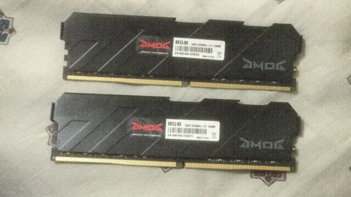 Memoria ram ddr4 cl22 GMOG pra troca