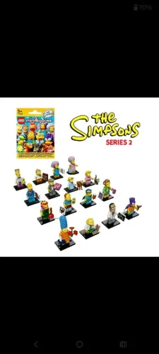 Lego Simpsons série 2 completa