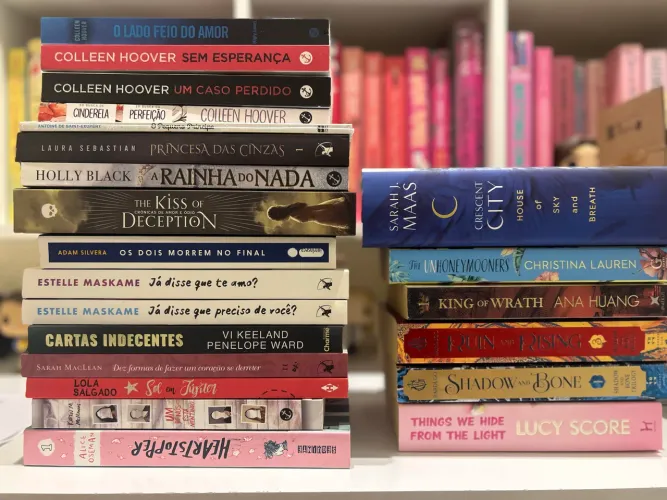 Lote de livros - Desapego