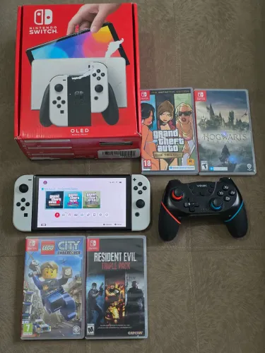 Nintendo Switch Oled completo