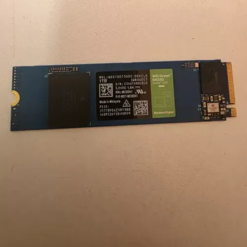 SSD NvMe WD Green Sn350 1TB