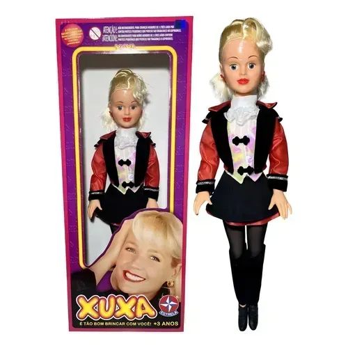 Boneca Xuxa Edição Especial Estrela 56cm 2024 - Lacrada