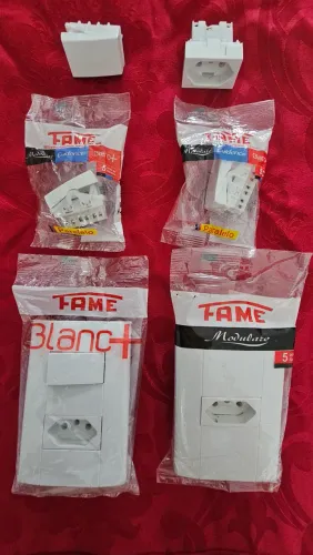 KIT interruptor + Tomada Completo 6 peças