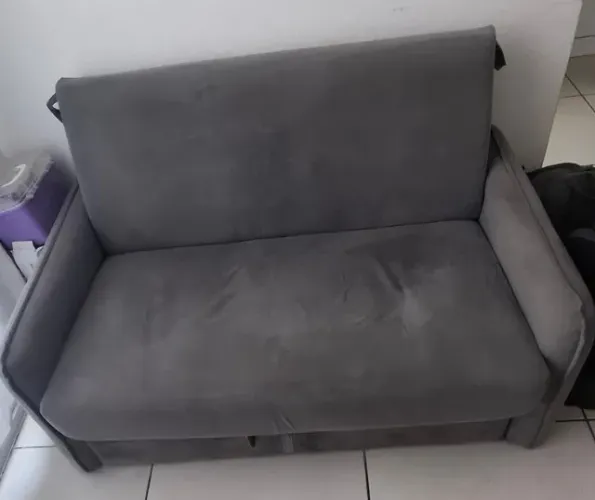 Sofa cama com bau