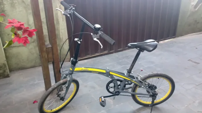 Bicicleta dobrável seminova