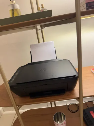 Impressora hp 2774 com cartuchos novos e originais cheio