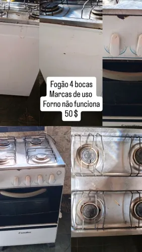 Fogão forno com defeito