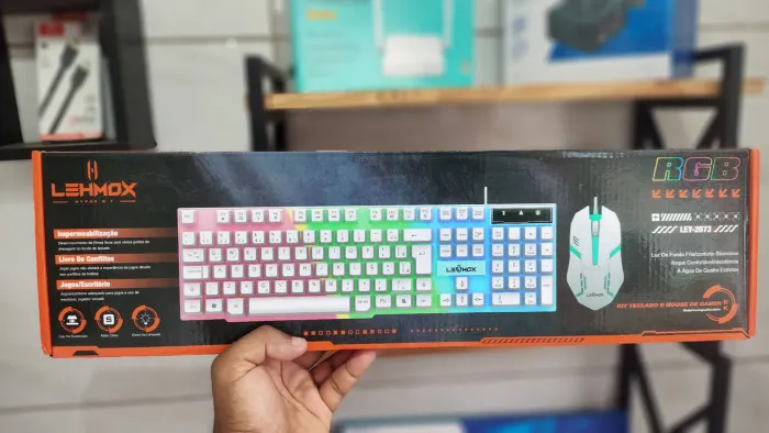 Kit Teclado e Mouse Gamer 