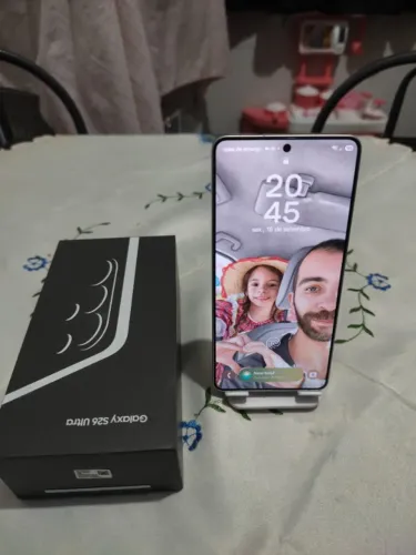 Samsung Galaxy S26 Ultra, 256gb, branco, caixa, nota e 7 meses de garantia