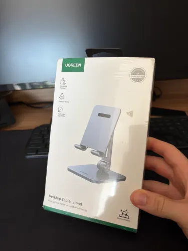 Suporte de Mesa Ugreen para Tablet e Smartphone Cinza