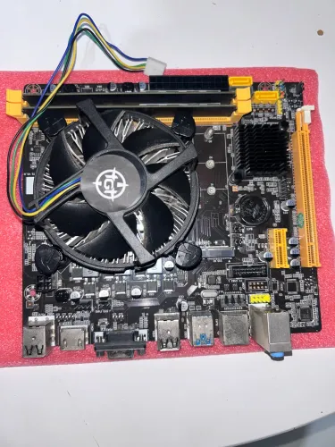 Kit atualização: Processador Intel 17 3770 Ddr3 dois pente de 8 placa mãe b250.