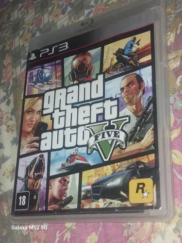 GTA 5 PS3 Original - Mídia Física Perfeita!