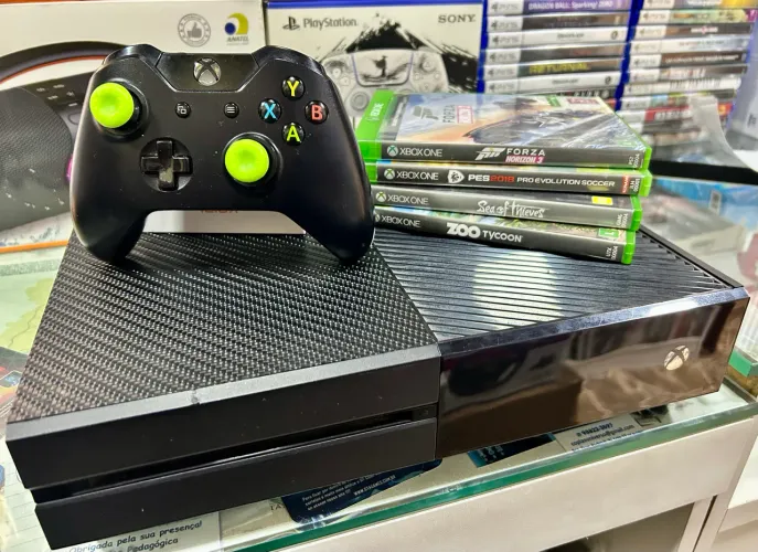 Xbox One + Controle Original + jogos