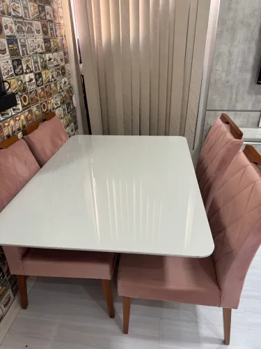 Mesa de Jantar 120x80 VIDRO