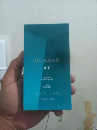 Vendo perfume boticário Quasar ice 100 ml 100 reais