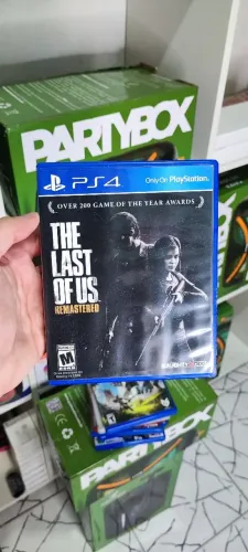 The Last Of Us Remastered Jogo Mídia Física PS4