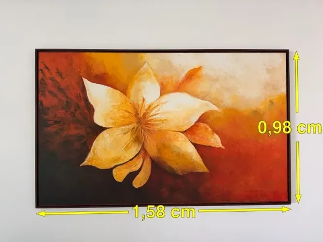 Quadro Decorativo Flor de Magnólia!