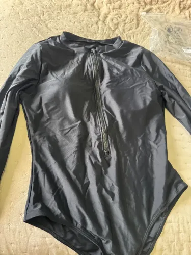 Maiô feminino manga longa, Proteção UV/ Ideal para natação ou hidroginástica