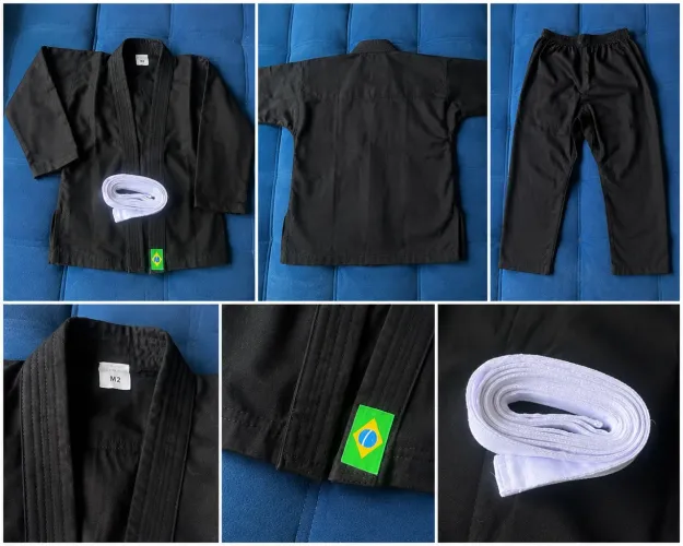 Kimono Infantil para Jiu-Jitsu Nº 12 - Novo com Faixa Branca
