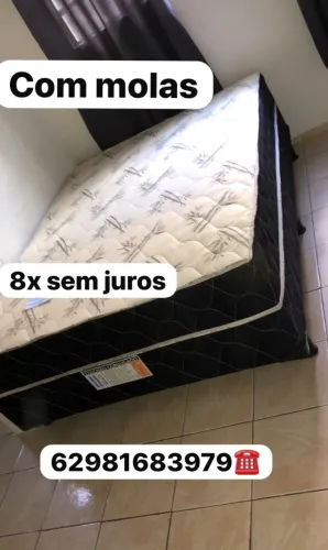 Colchao com molas novo