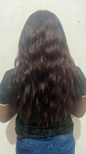 Cabelo humano brasileiro mega Hair